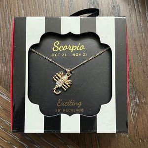 Scorpio necklace